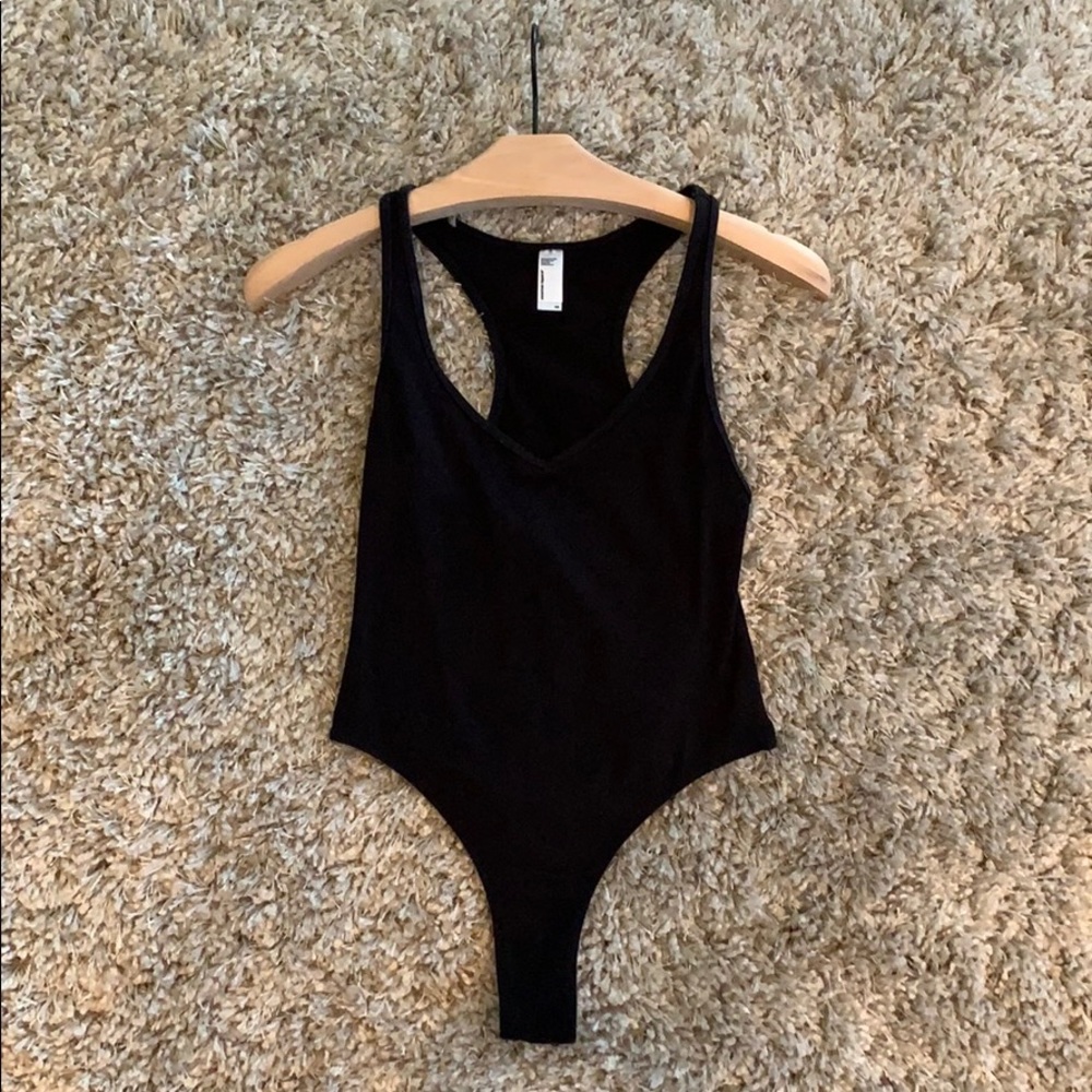American Apparel bodysuit / black - xs